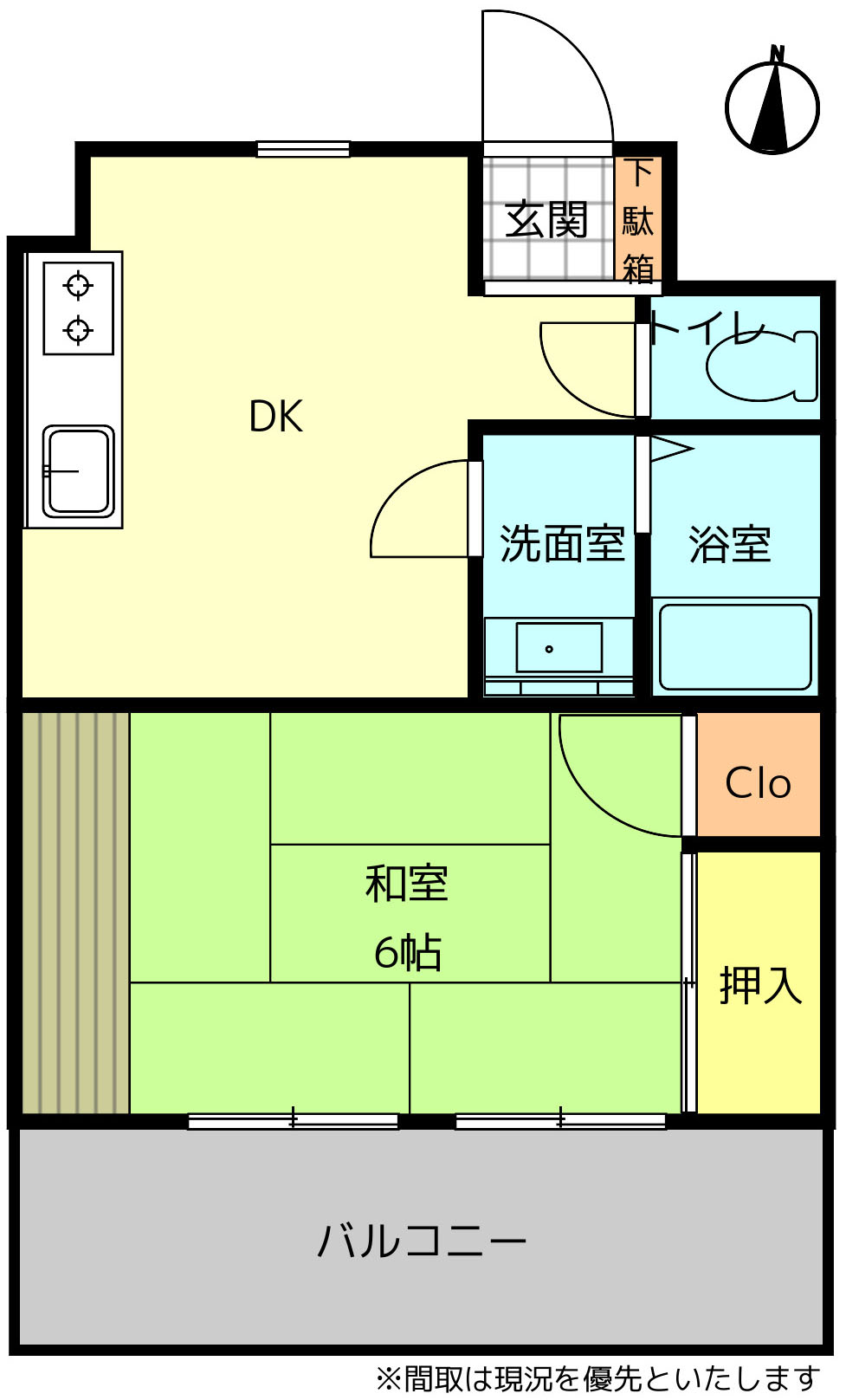 間取図(平面図)