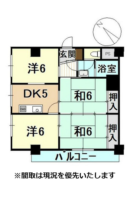 間取図(平面図)