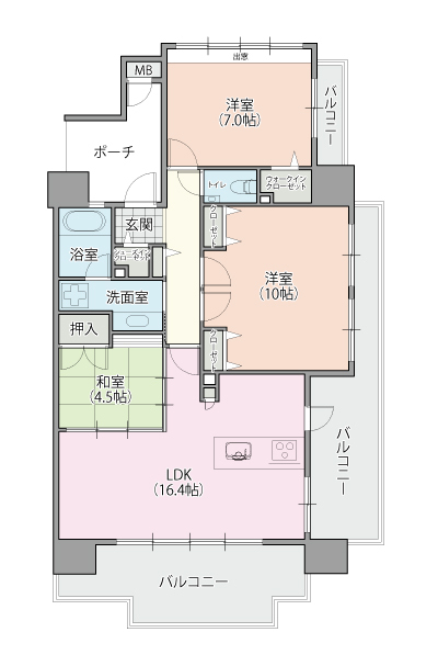 間取図(平面図)