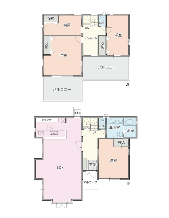 間取図(平面図)