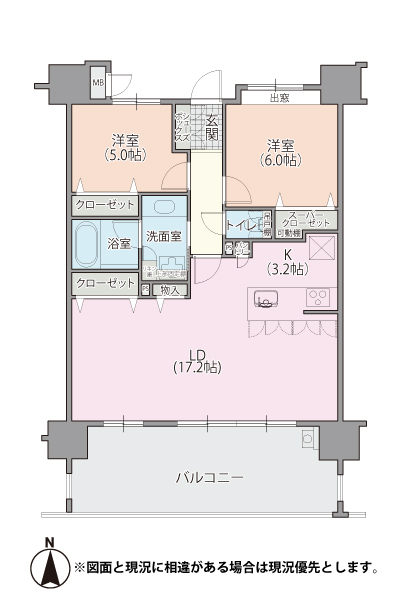 間取図(平面図)