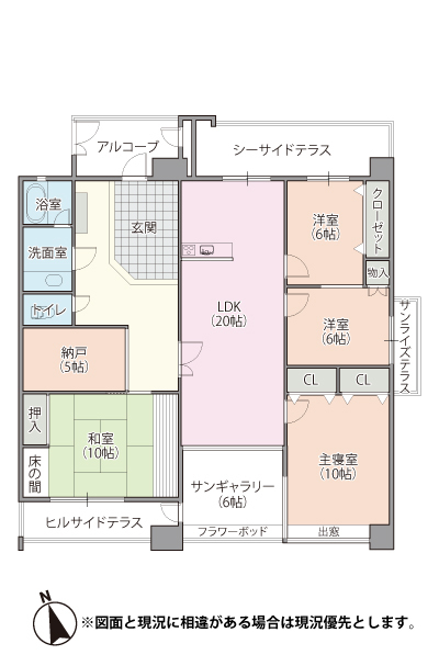 間取図(平面図)