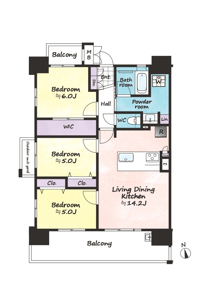 間取図(平面図)