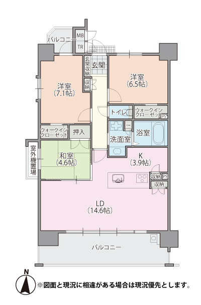 間取図(平面図)