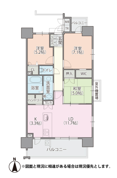 間取図(平面図)
