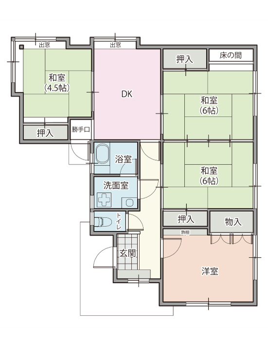 間取図(平面図)