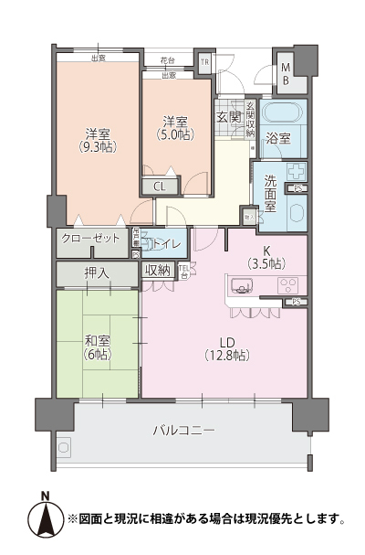 間取図(平面図)