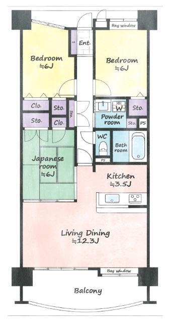 間取図(平面図)
