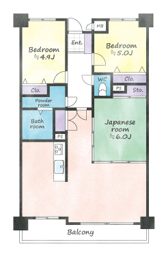 間取図(平面図)