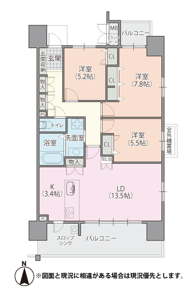 間取図(平面図)