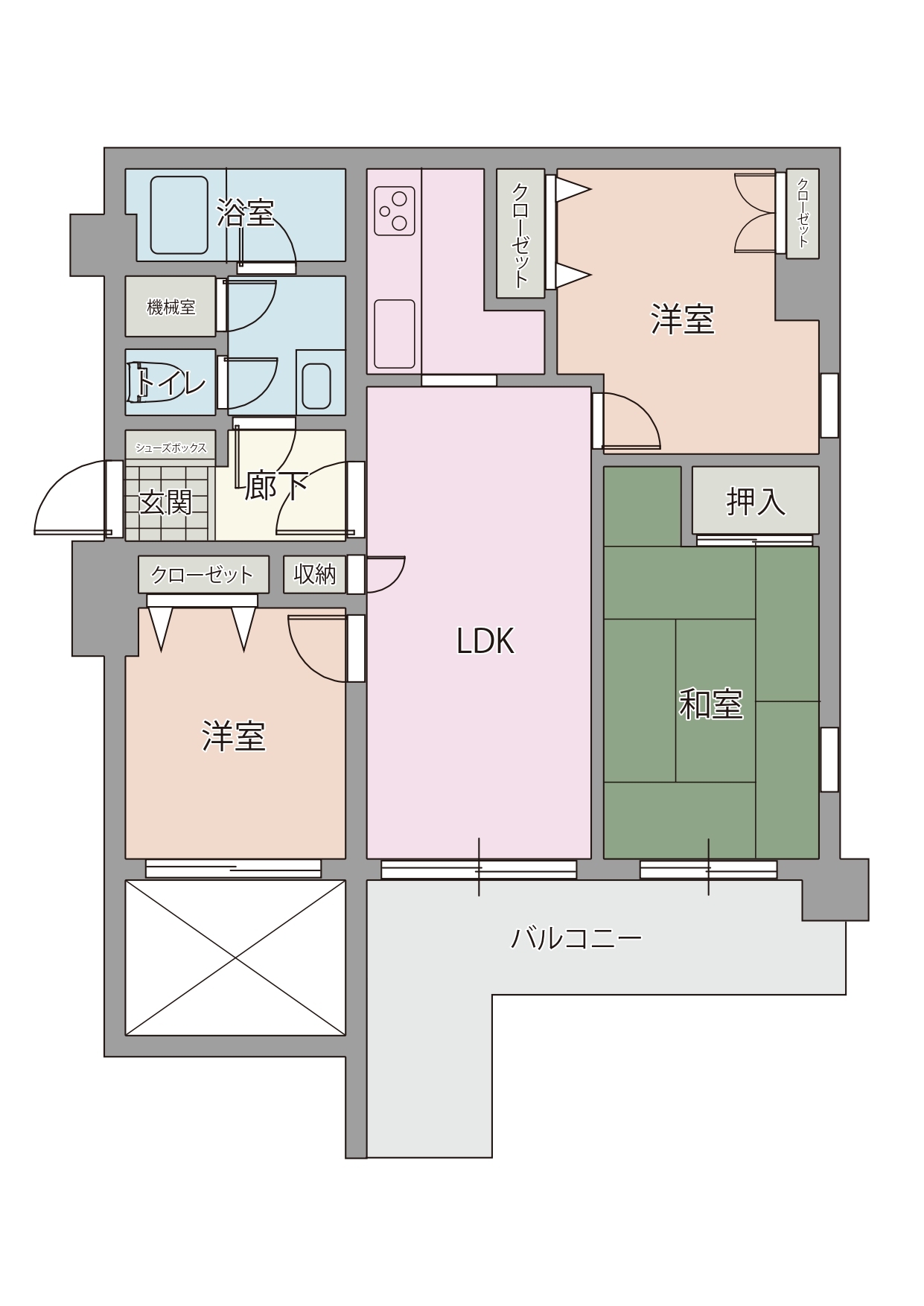 間取図(平面図)