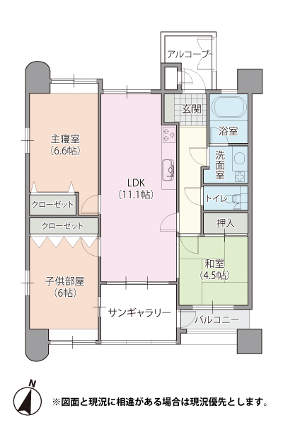 間取図(平面図)