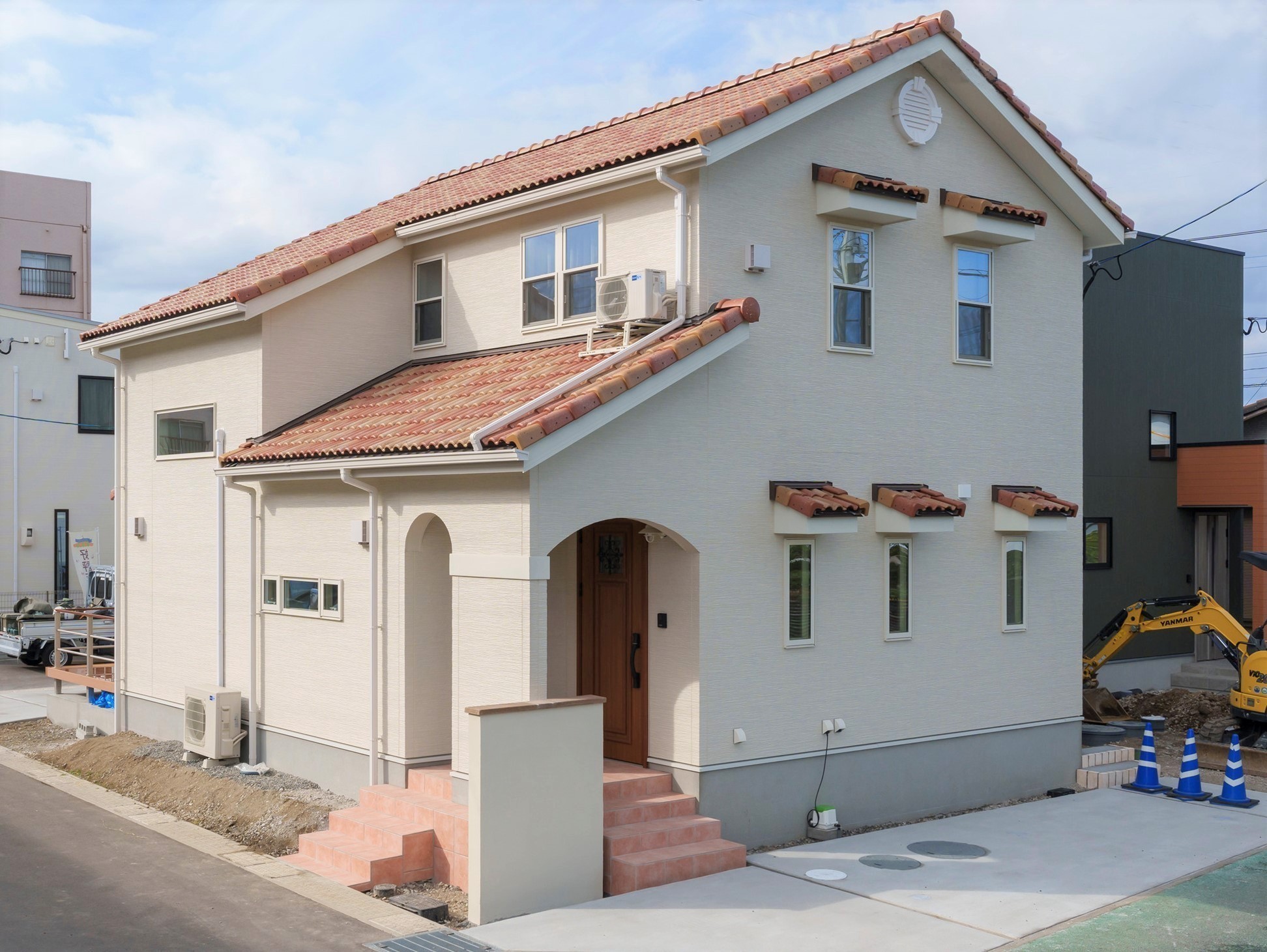 かわいらしい外観から広がるこだわりの住まい