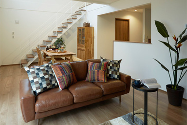 ZERO-CUBE+BOX × unico リビング