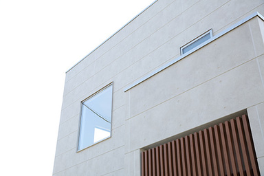 オールステンレスキッチンのある家 外観2