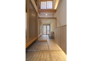 日本の家 京町家 通り庭