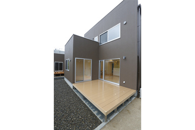 ZERO-CUBE+BOX ウッドデッキ