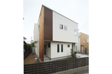 カフェ風 注文住宅 外観3