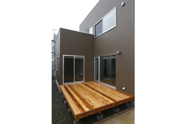 ZERO-CUBE+BOX ウッドデッキ