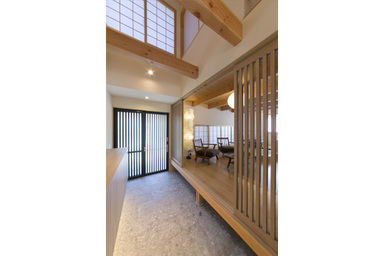 日本の家 京町家 通り庭3