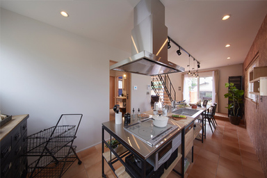 365日気持ちよく、360°心が開放される家。キッチン