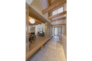 日本の家 京町家 通り庭2