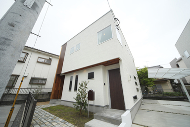 カフェ風 注文住宅 外観2