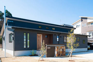 ワンフロアでつながる平屋ならではの暮らし 外観