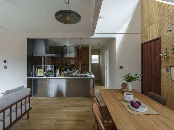 シンプルで無機質なテイスト