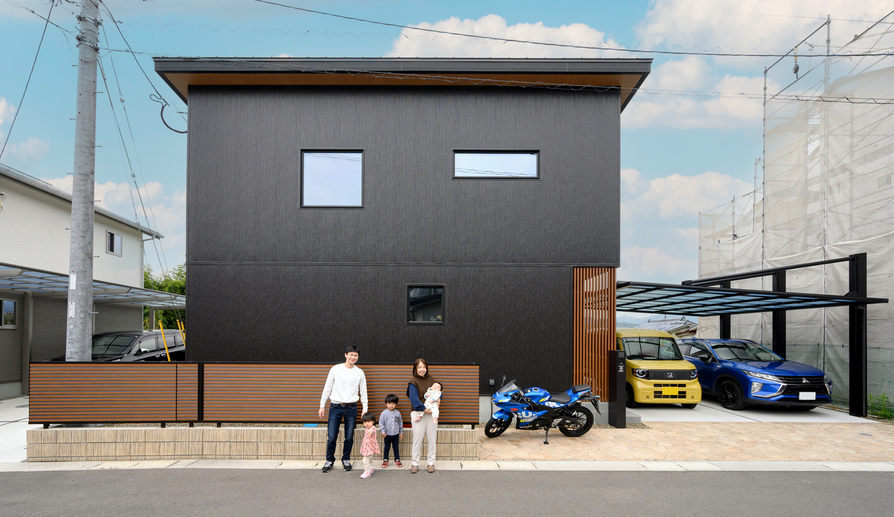 子どもたちの健やかな成長を見守る 機能性にとことんこだわったマイホーム 。