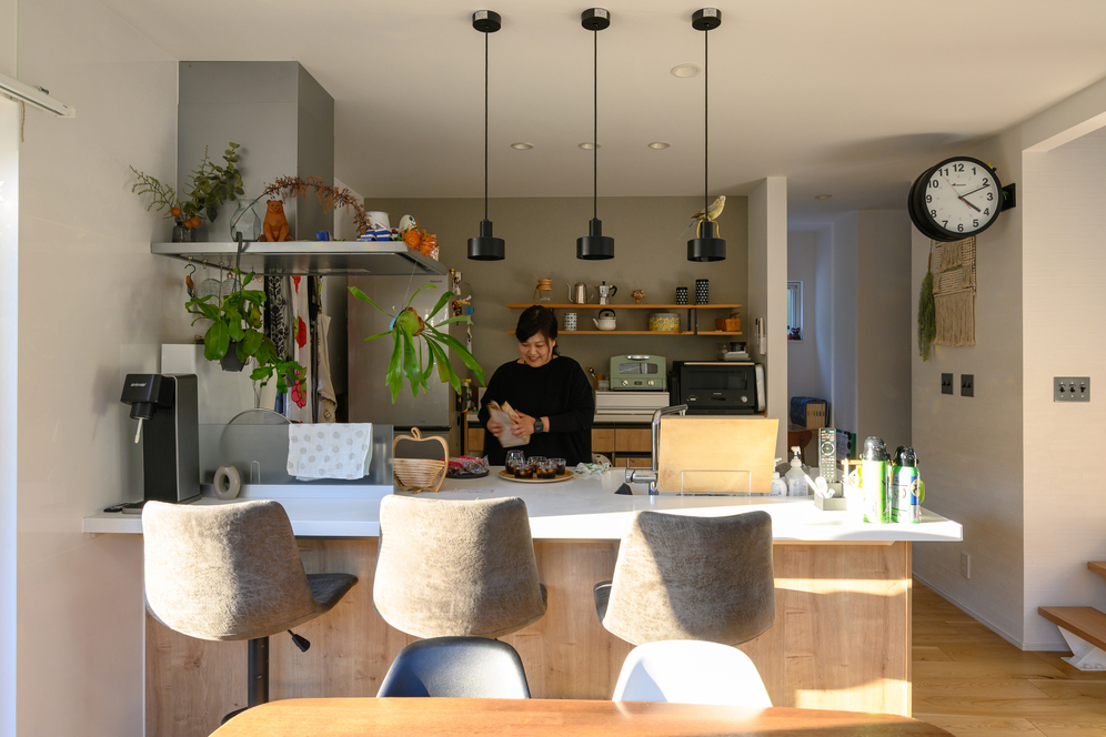 “好き“と”ほしい“が詰まった心地いいお家で、ワクワクする日常を楽しむ。