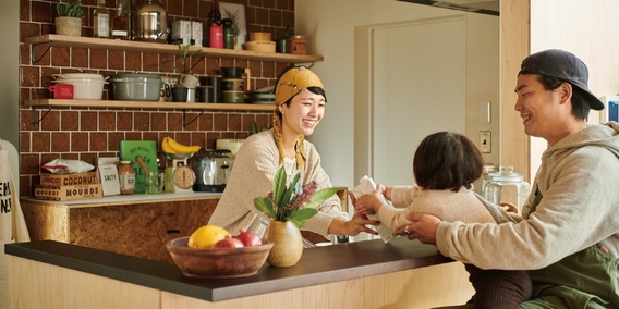 自然と笑顔が集まり、人と人とをつなぐ。