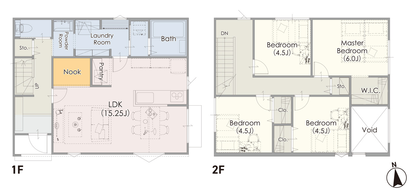 建物プラン例(間取）