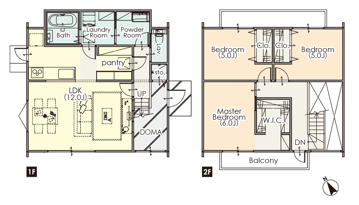 建物プラン例(間取）