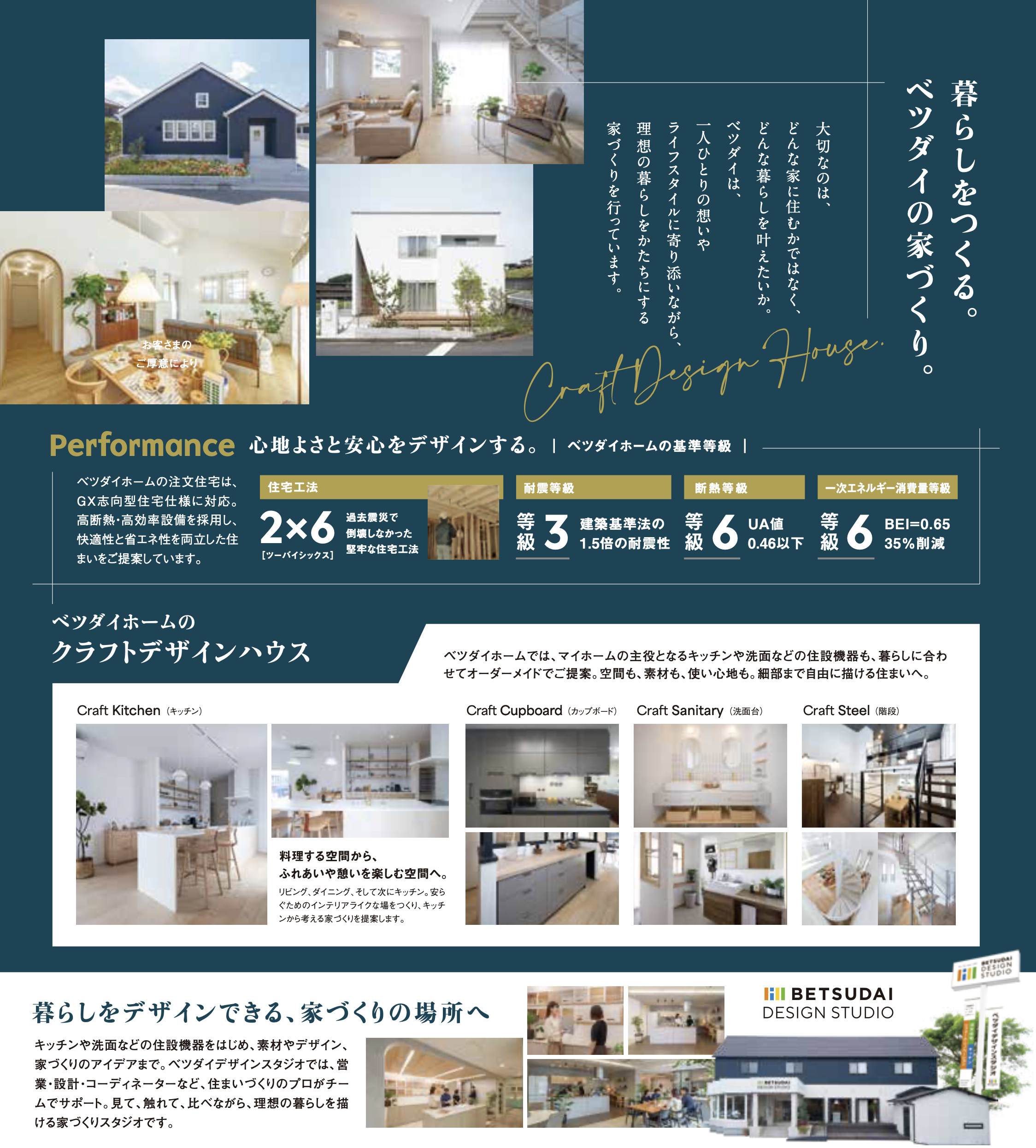 ベツダイホームの注文住宅