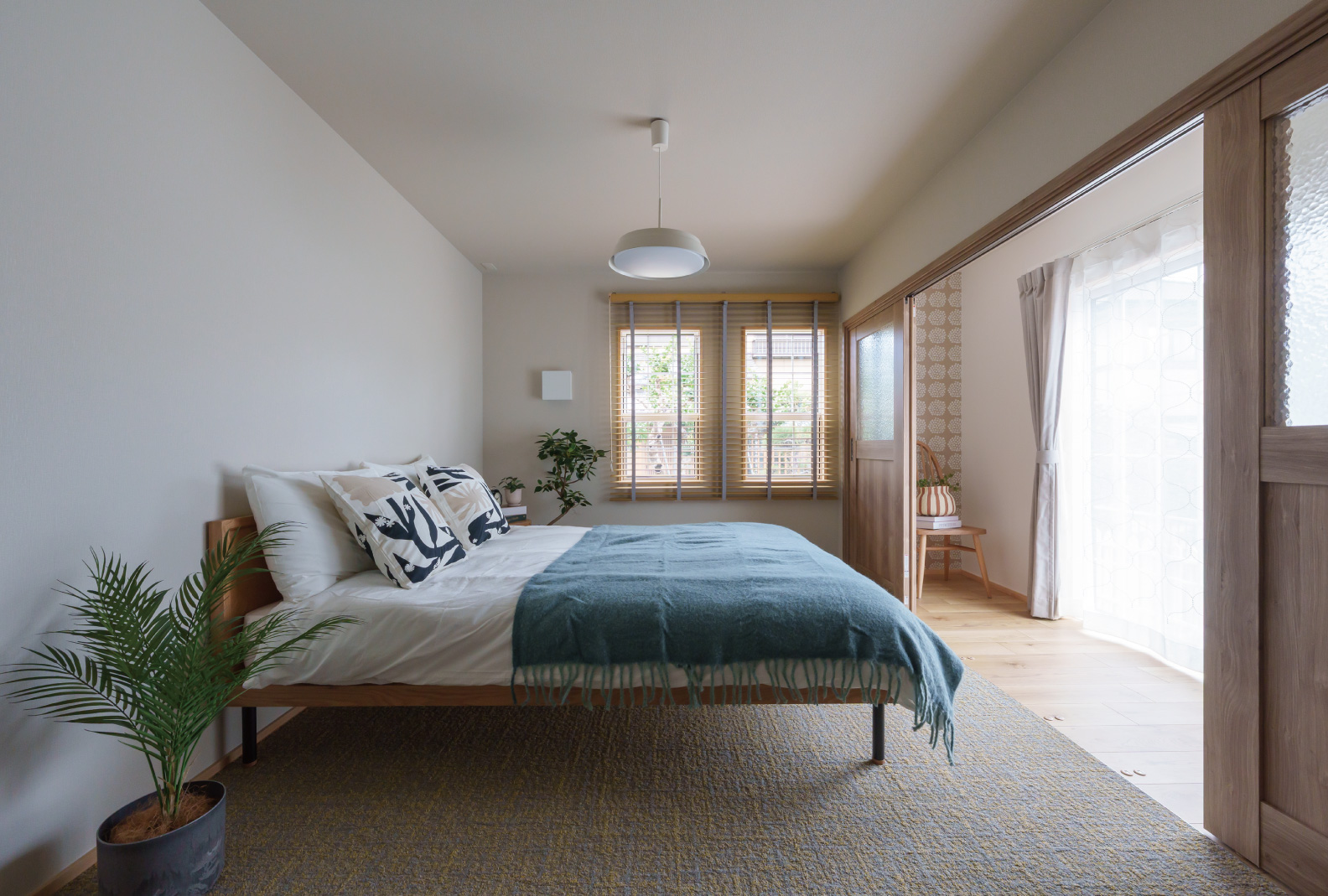 北欧の家の主審室