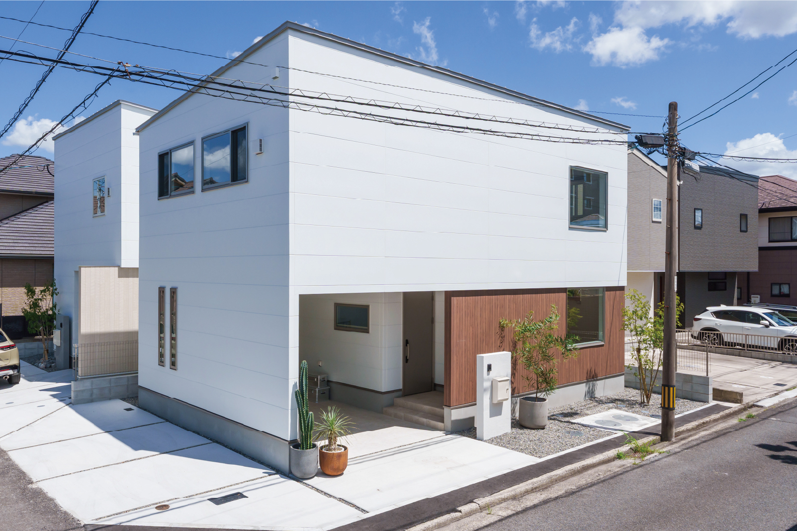 大石町1号地外観