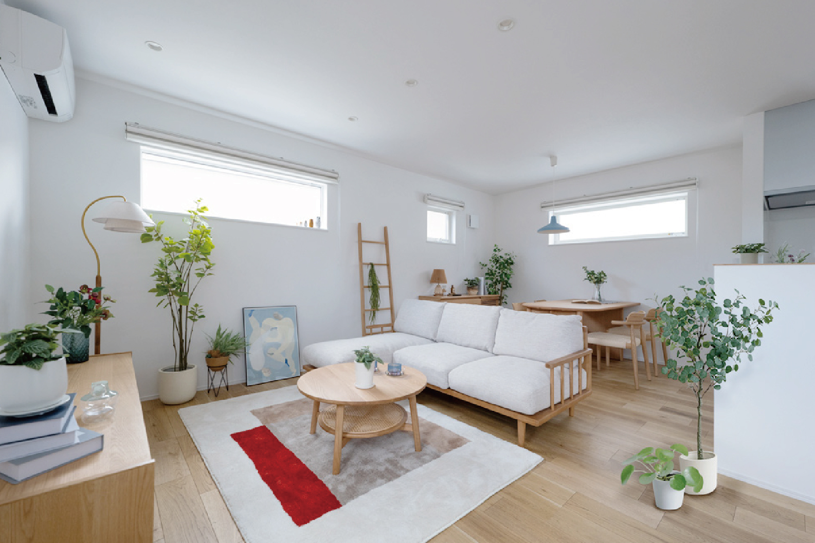 大石町2号地リビングダイニング