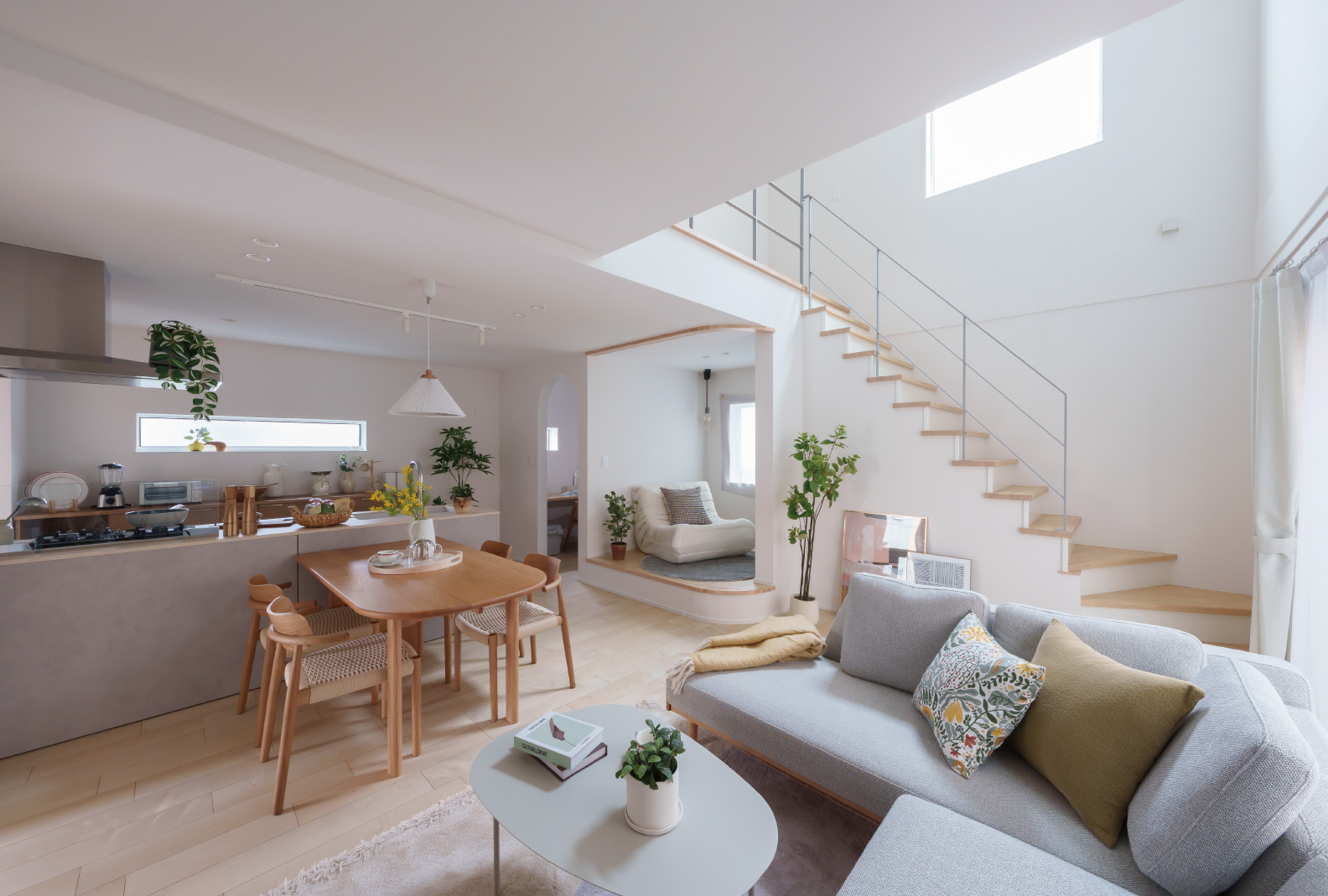 北欧風ナチュラルテイストなLDK