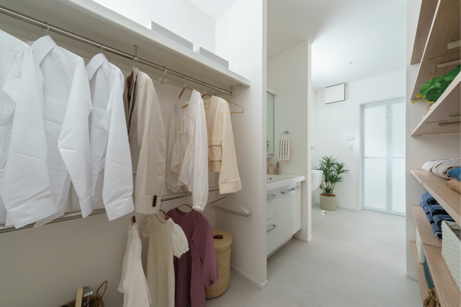 南大分2号地洗面・クローゼット